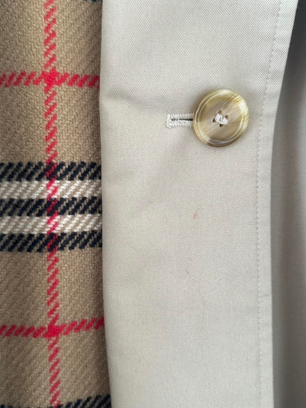 90s Vintage Rare Burberry Trench - Picture 3 of 7